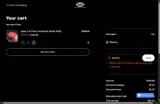 Harris Ranch Beef coupon verification screenshot