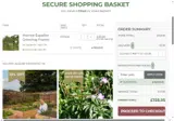 Harrod Horticultural coupon verification screenshot