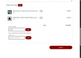 LKRUSH coupon verification screenshot