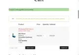 Harvest Kratom coupon verification screenshot