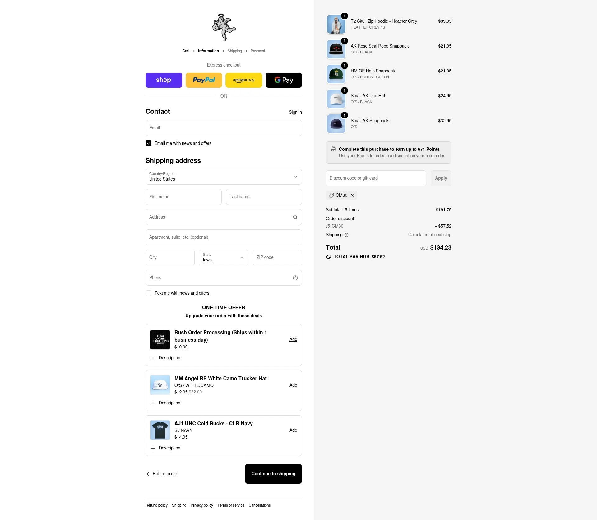 Hastamuerte checkout page showing Hastamuerte discount code box | Screenshot taken by SimplyCodes community member on Feb 19, 2026