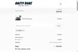 Hasty Bake coupon verification screenshot
