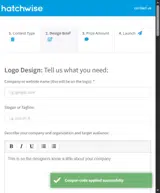 special20off coupon verification screenshot