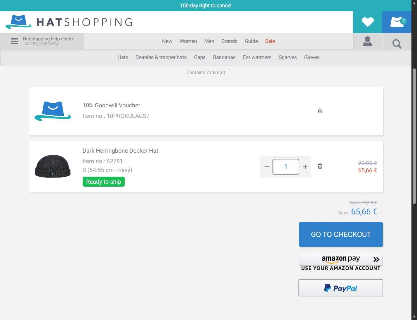 Hatshopping checkout page showing Hatshopping promo code box | Screenshot taken by SimplyCodes community member on Feb 25, 2026