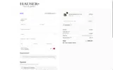 Hauser Stores coupon verification screenshot