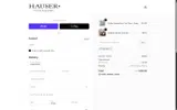 Hauser Stores coupon verification screenshot