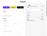Hauter Water coupon verification screenshot