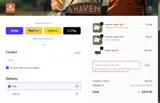 TRYHAVEN60 coupon verification screenshot