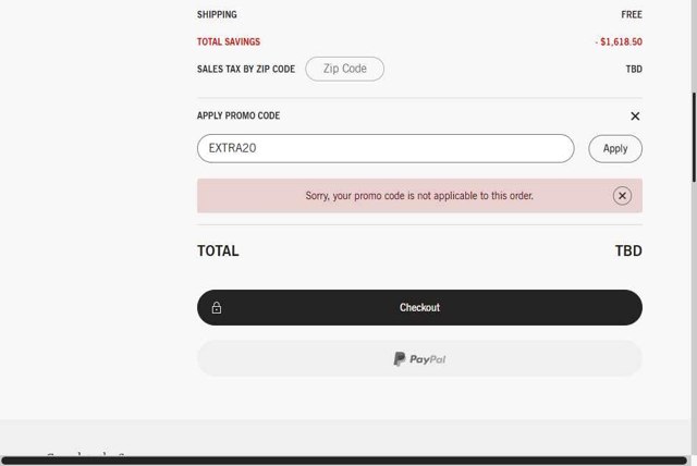 HAY checkout page showing HAY promo code box | Screenshot taken by SimplyCodes community member on Aug 6, 2025