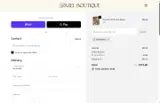 Hazel Boutique coupon verification screenshot