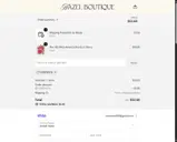 Hazel Boutique coupon verification screenshot