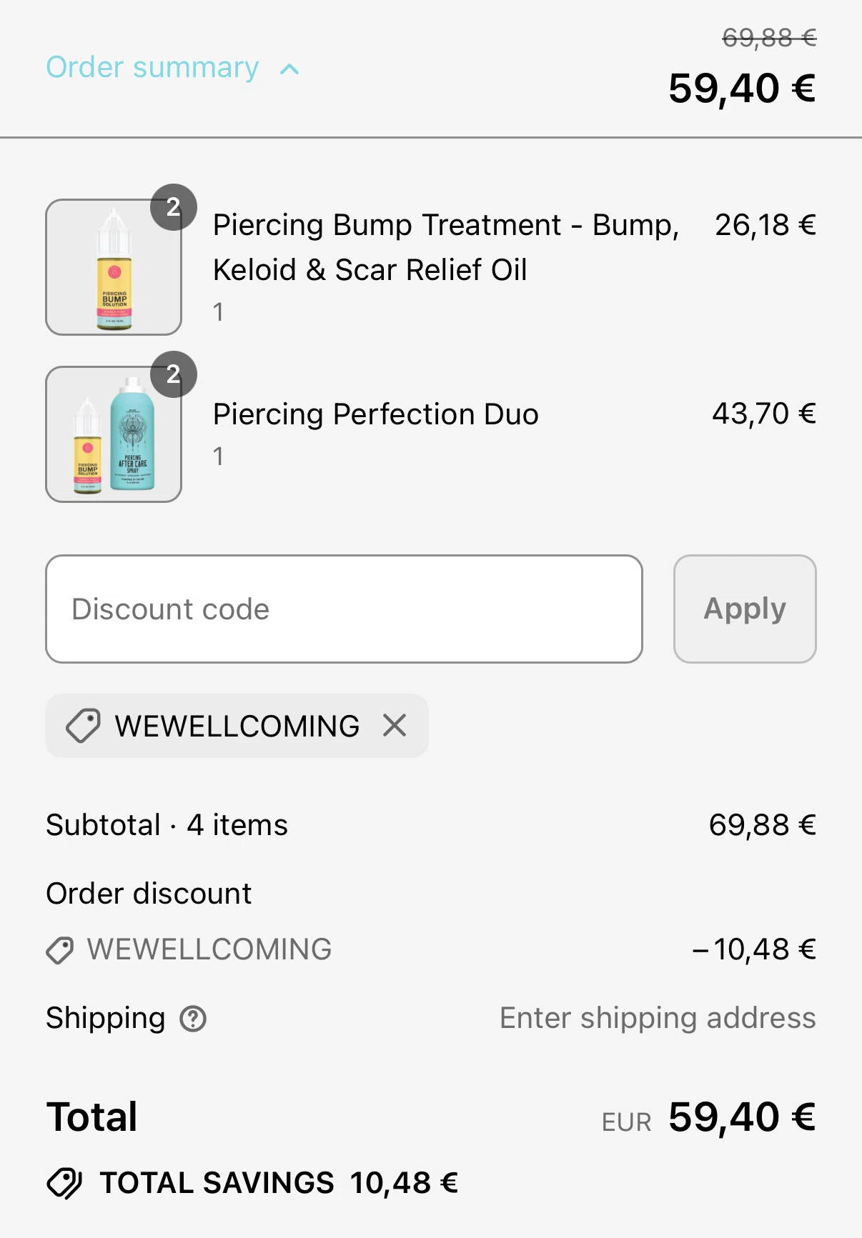 HB Beauty Bar promo code screenshot showing code Plr20 applied at HB Beauty Bar checkout page. Uploaded by SimplyCodes community member fakecode_hunter on Nov 22, 2025