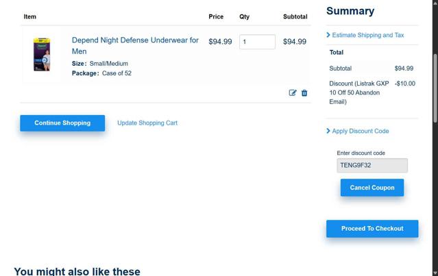 HDIS checkout page showing HDIS promo code box | Screenshot taken by SimplyCodes community member on Sep 5, 2025