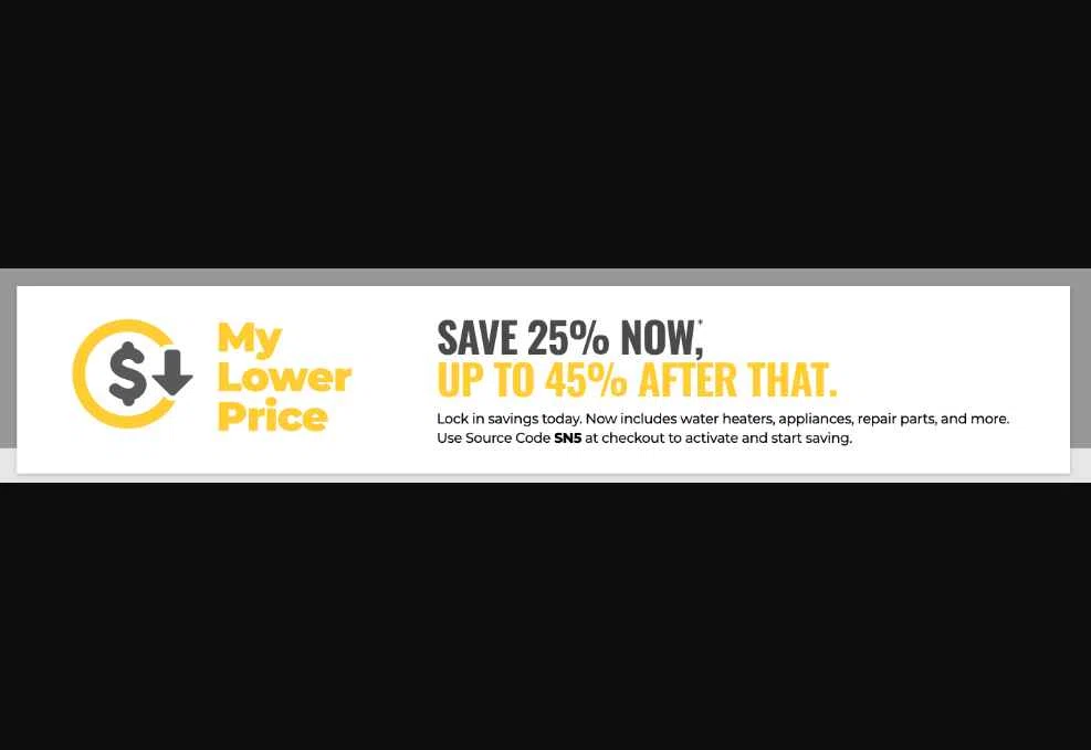 HD Supply Facilities Maintenance checkout page showing HD Supply Facilities Maintenance promo code box | Screenshot taken by SimplyCodes community member on Jan 13, 2026