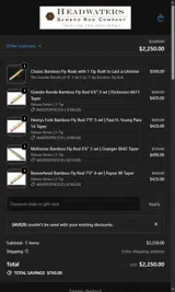SAVE20 coupon verification screenshot