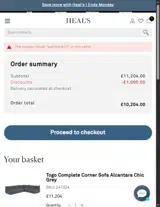 welcome10 coupon verification screenshot