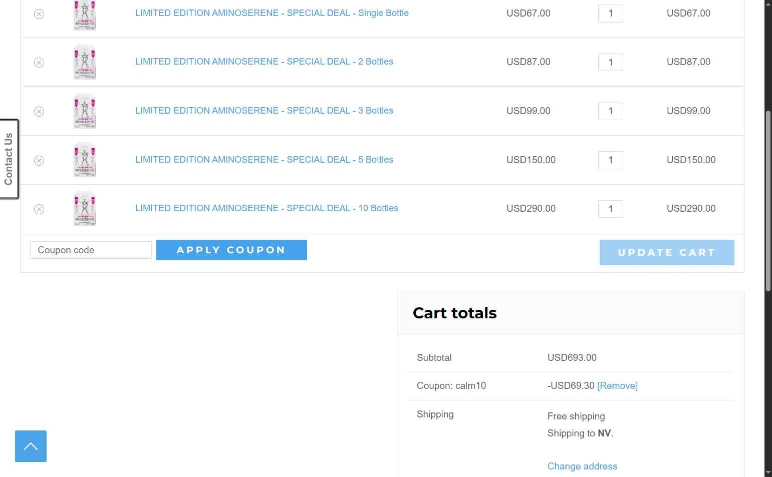 Health Evolution checkout page showing Health Evolution promo code box | Screenshot taken by SimplyCodes community member on Jun 3, 2025