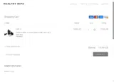 Healthy Rips coupon verification screenshot