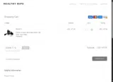 Healthy Rips coupon verification screenshot