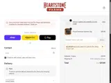 Heartstone Farm coupon verification screenshot