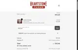 Heartstone Farm coupon verification screenshot