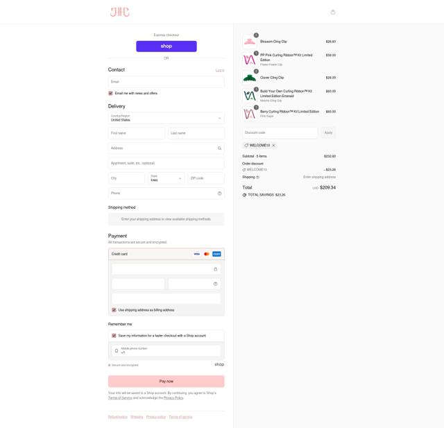Heatless Hair checkout page showing Heatless Hair promo code box | Screenshot taken by SimplyCodes community member on Sep 3, 2025