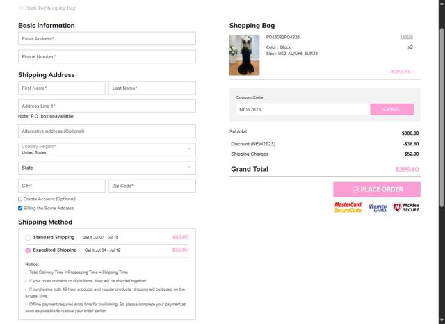 Hebeos checkout page showing Hebeos promo code box | Screenshot taken by SimplyCodes community member on Jun 19, 2025
