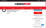 Heeltoe Automotive coupon verification screenshot