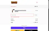 BBQSALE coupon verification screenshot