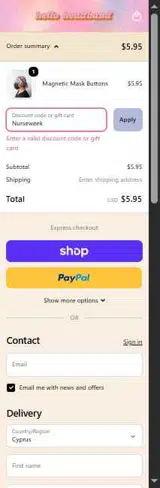 Nurseweek coupon verification screenshot