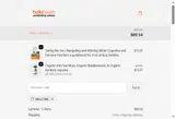 welcome coupon verification screenshot