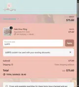 LUXY5 coupon verification screenshot