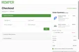 Hemper coupon verification screenshot