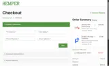 Hemper coupon verification screenshot