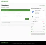 Hemper coupon verification screenshot