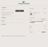 Hemp Generation coupon verification screenshot