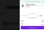 HMPWelcome20 coupon verification screenshot