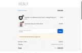 Henly coupon verification screenshot