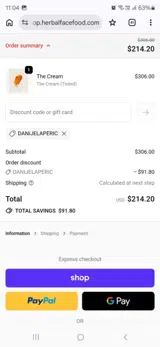 DANIJELAPERIC coupon verification screenshot