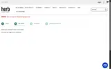 Herb Approach coupon verification screenshot