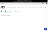 Herb Approach coupon verification screenshot