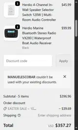 MANUELESCOBAR coupon verification screenshot