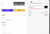 WELCOME15 coupon verification screenshot