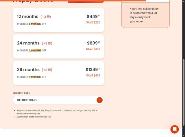 Hero Health checkout page showing Hero Health promo code box | Screenshot taken by SimplyCodes community member on Jul 12, 2025