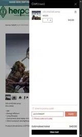 JULY4TH10OFF coupon verification screenshot