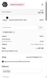 MISSYOU521 coupon verification screenshot