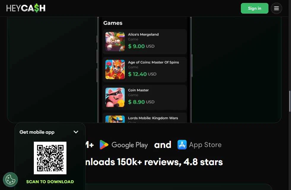 Hey Cash checkout page showing Hey Cash promo code box | Screenshot taken by SimplyCodes community member on Dec 4, 2025