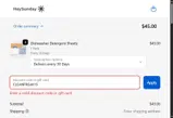 CLEANFREAK15 coupon verification screenshot