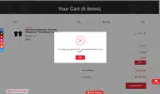 High Horse Performance coupon verification screenshot
