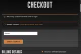 Highly Concentr8ed coupon verification screenshot